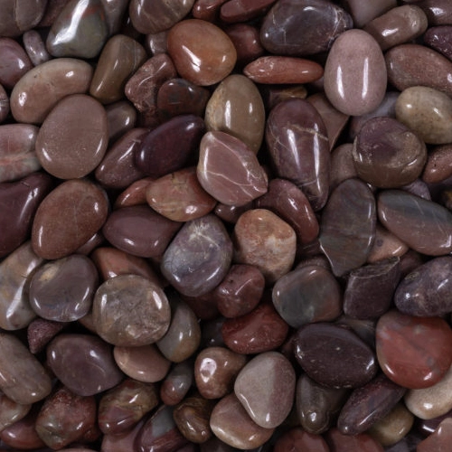 Loose Pebbles - Red Small Ultra Polished