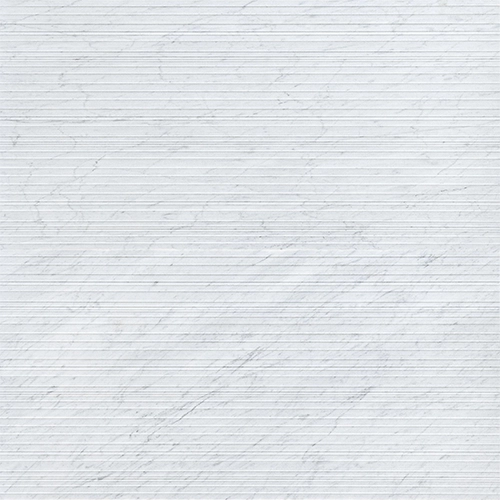 White Carrara Ravello 18" x 36" Horizon