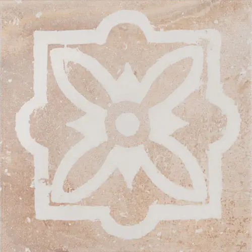 Angela Harris Messina Kasma Terra Crema Decor 8" x 8"