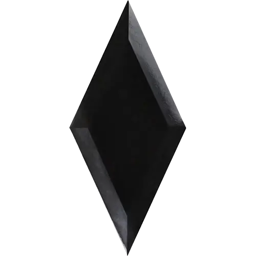 Cabot Black Jade Beveled 6" x 12"