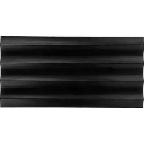Carver Fluted Dimensional Honed Nero 12" x 24"