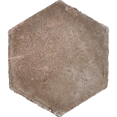 Clay House 4" Hex Gray