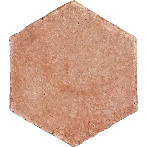 Clay House 4" Hex Red