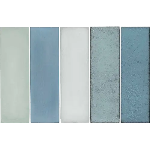 ColorHues Cement and Lava Stone Ocean Blend 2" x 8"