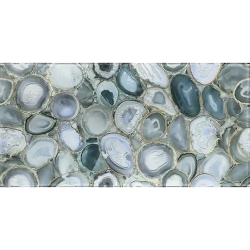 Daphne Silver Gray 18" x 36"
