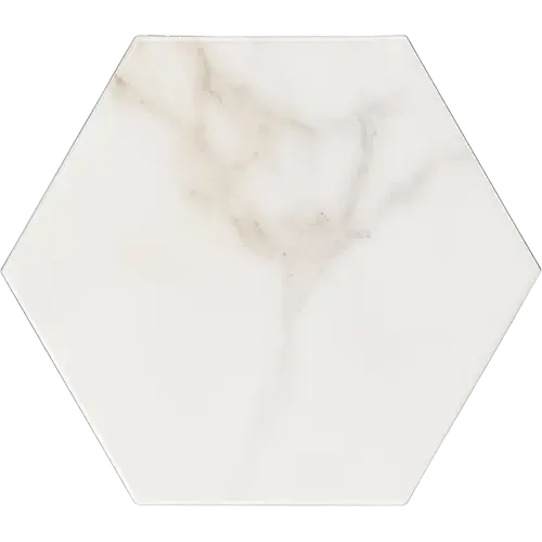 Ducale Calacatta 6” Hexagon Polished