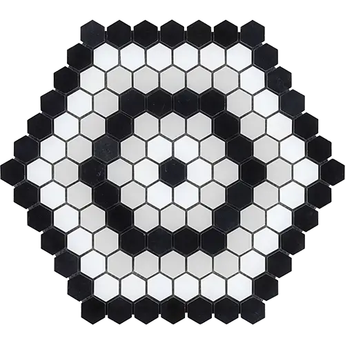 Helios Honeycomb Black and White