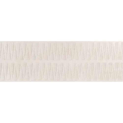 Kelani Deco White 12" x 36"