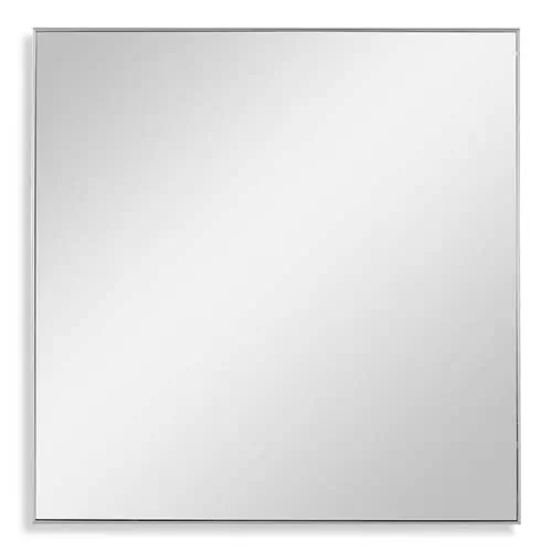 Alexo Square Silver Mirror