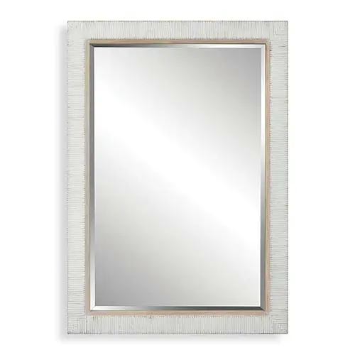 Cape Whitewashed Mirror