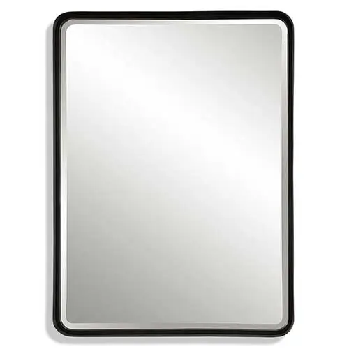 Crofton Large Black Mirror
