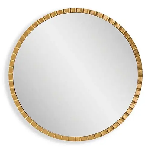 Dandridge Round Gold Mirror