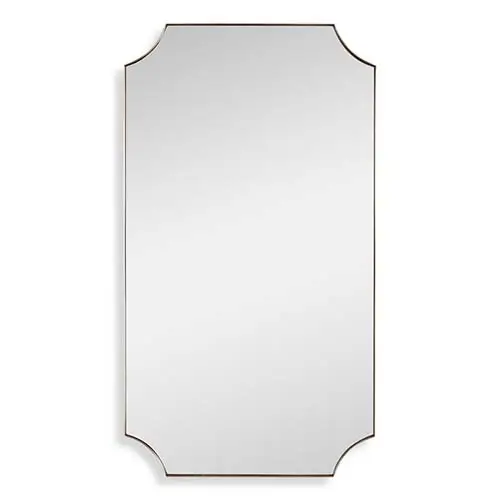 Lennox Brass Mirror