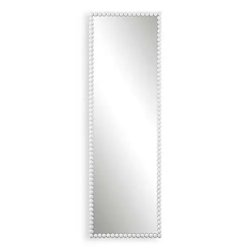 Serna Tall White Mirror