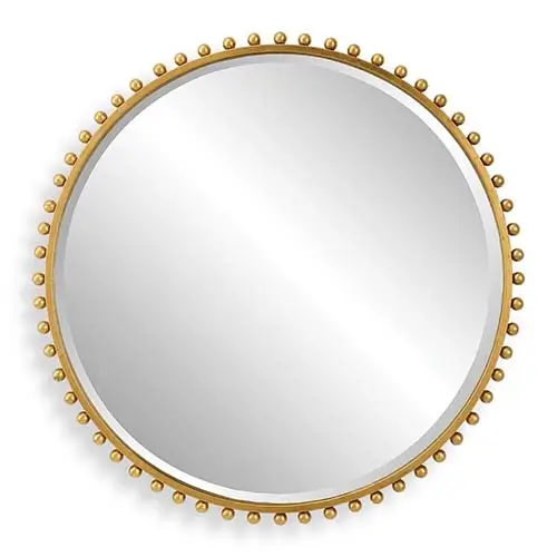 Taza Round Gold Mirror