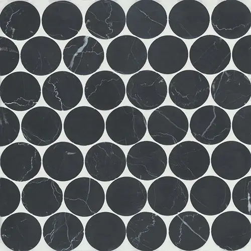 Monet Mosaic 10 Nero Marquina