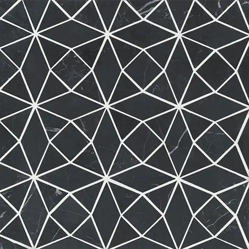 Monet Mosaic 5 Nero Marquina
