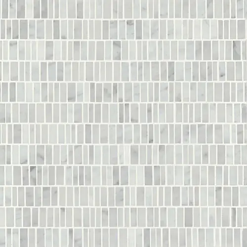 Monet Mosaic 7 White Carrara