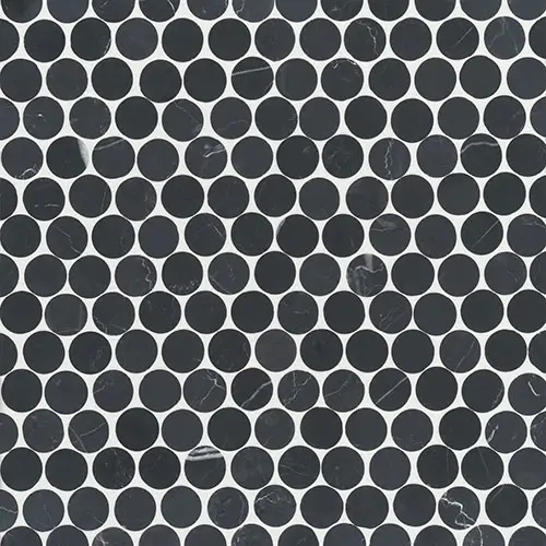 Monet Mosaic 8 Nero Marquina