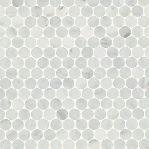 Monet Mosaic 8 Oriental White