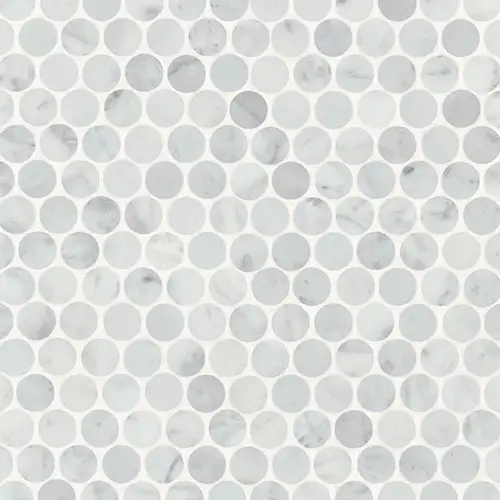 Monet Mosaic 8 White Carrara
