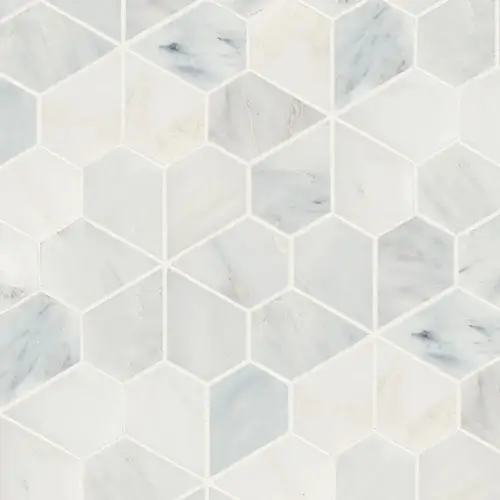 Monet Mosaic 9 Oriental White