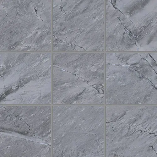 Prati Honed 4" x 4" Mosaic Breccia Grey