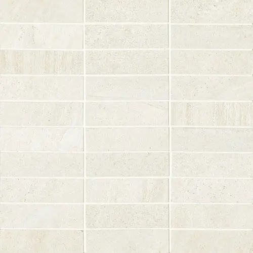 Purestone Natural 1" x 4" Mosaic Bianco