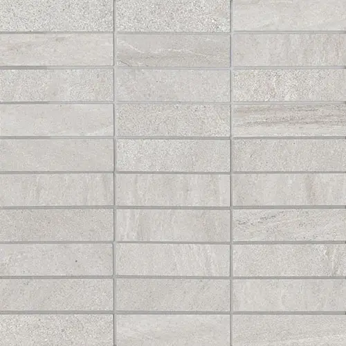 Purestone Natural 1" x 4" Mosaic Grigio
