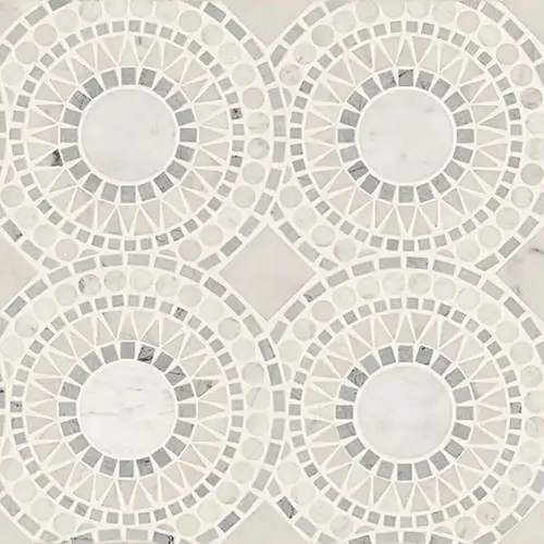 Solis White Carrara/Bardiglio