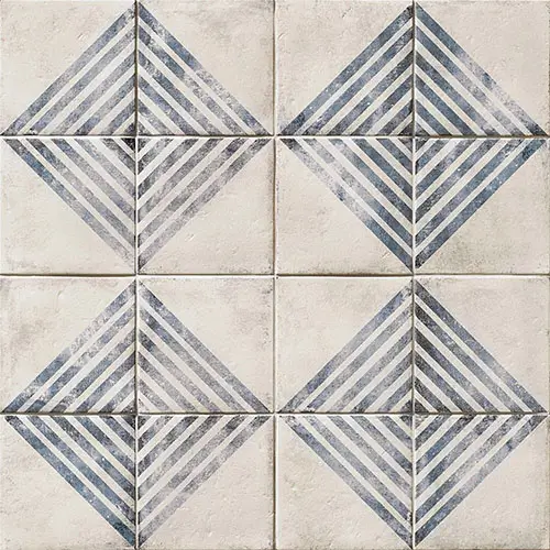 Vivace Matte Deco Roads Atlantic 9" x 9"