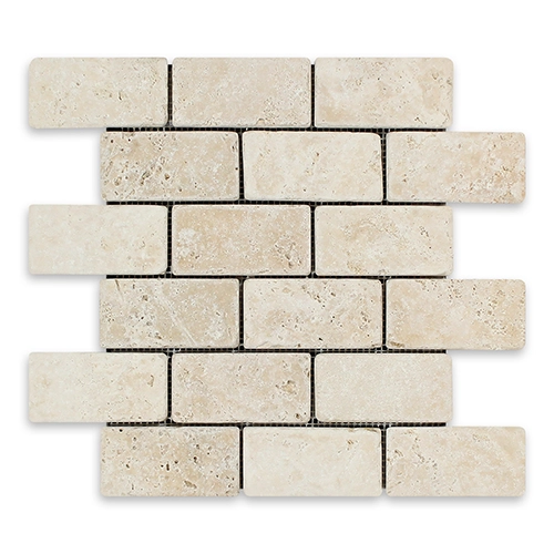 Ivory Premium - Brick 2" x 4" Tumbled