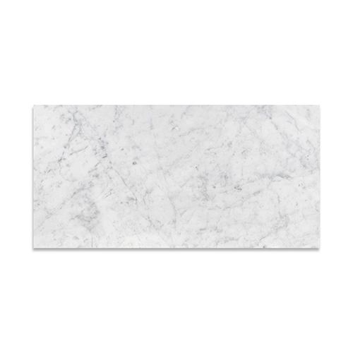 White Carrara 12" x 24" Polished