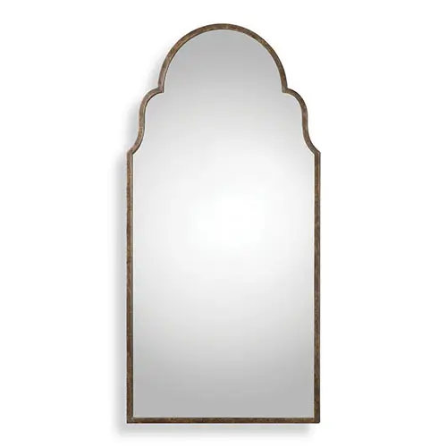 Brayden Tall Arch Bronze Mirror