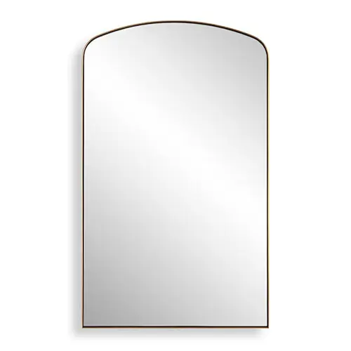 Tordera Arch Brass Mirror