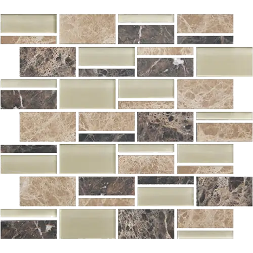 Color Appeal 3" Random Pebble Beach Blend
