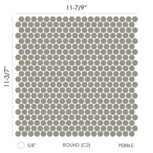 Penny Round (C2 - 9/16") Single Colo