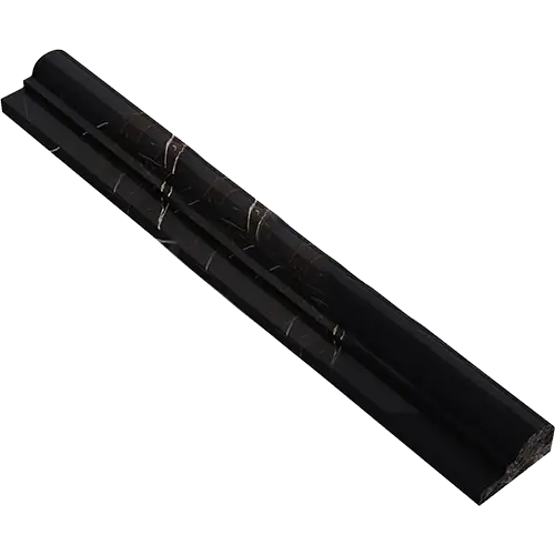 Absolute Black Granite Chair Rail 2" x 12"