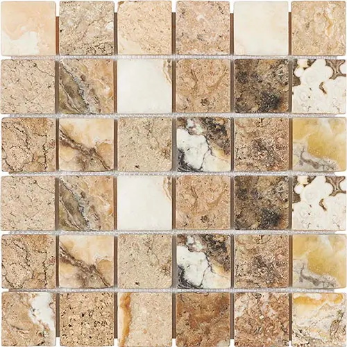 Antico Onyx 2" x 2" Mosaic