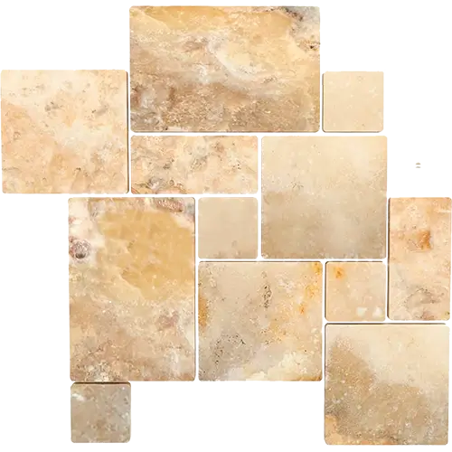 Antico Onyx Antiqued Versailles Pattern
