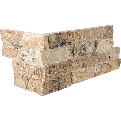 Antico Onyx Ledger Z-Split Panel Corner