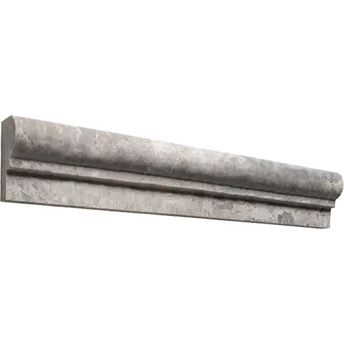 Atlantic Gray OG-1 Single-Step Chair Rail 2" x 12"