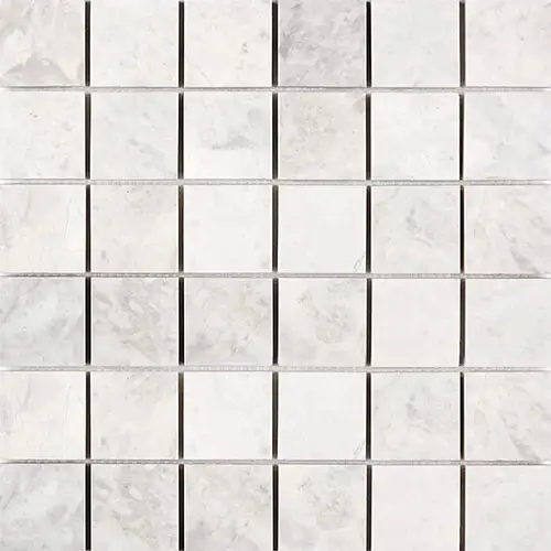 Bianco Congelato 2" x 2" Mosaic