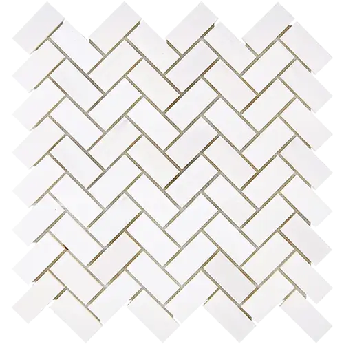 Bianco Dolomiti 1" x 2" Herringbone