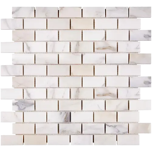 Calacatta Gold 1" x 2" Brick