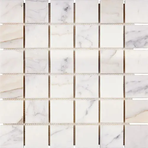 Calacatta Gold 2" x 2" Mosaic