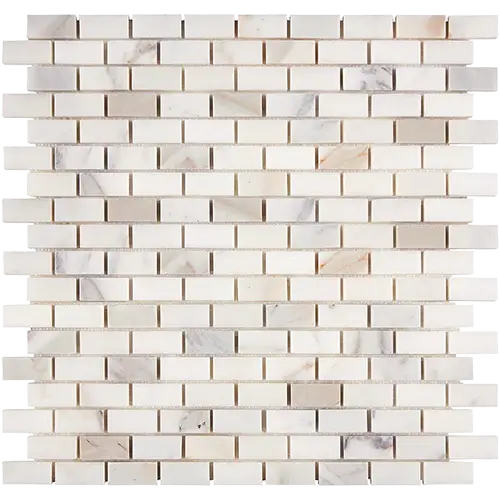 Calacatta Gold 5/8" x 1 1/4" Mini Brick