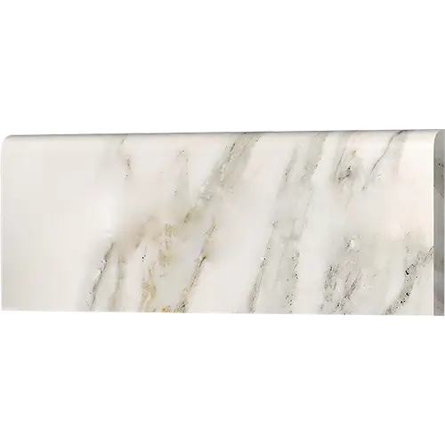 Calacatta Gold Bullnosed 4" x 12"