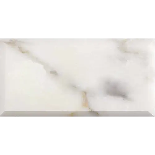 Calacatta Gold Deep-Beveled 3" x 6"
