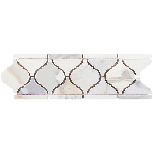 Calacatta Gold Lantern Luxury Border